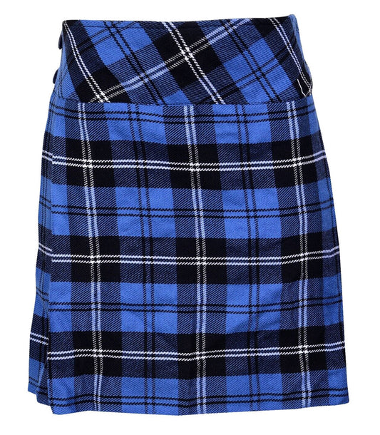 Ramsey Blue Hunting Tartan Mini Billie Kilt Girls Modern Kilt Skirt image 0