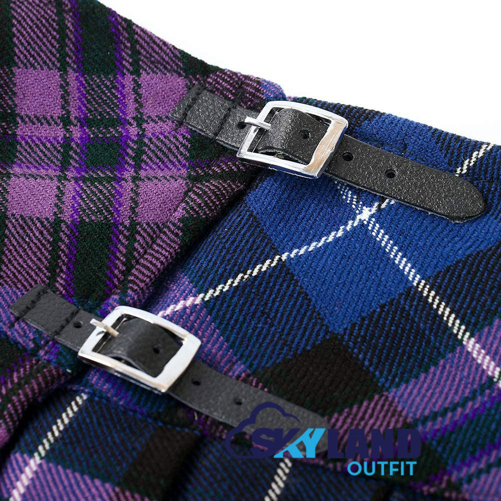 Pride of Scotland Tartan Mini Billie Kilt Girls Modern Kilt Skirt image 2