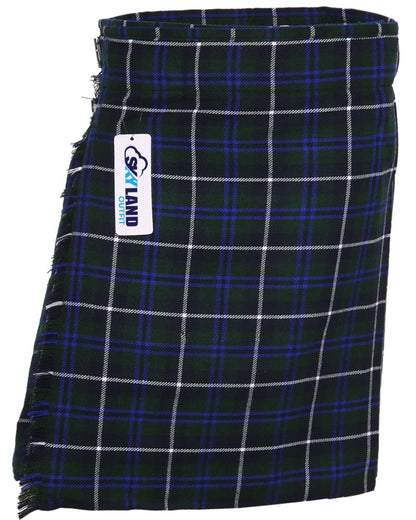 Douglas Blue Tartan 5 Yard Casual & Party Wear Scottish Kilt