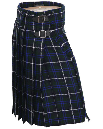 Douglas Blue Tartan 5 Yard Casual & Party Wear Scottish Kilt