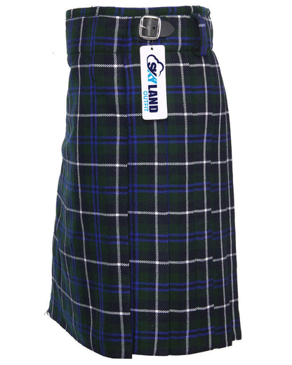 Douglas Blue Tartan 5 Yard Casual & Party Wear Scottish Kilt