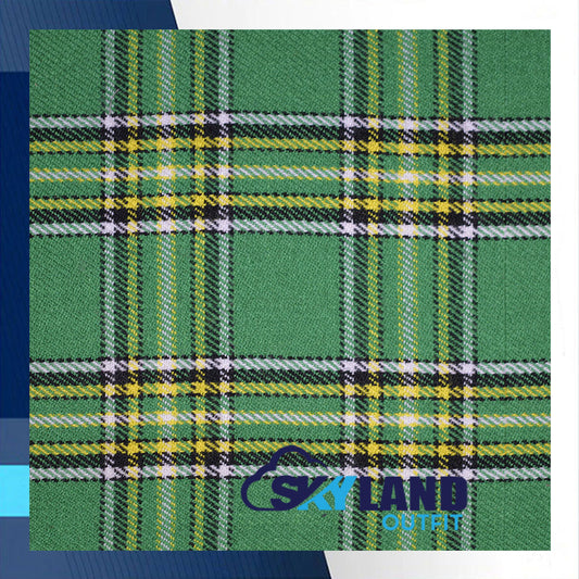 Irish Heritage Tartan Homespun Wool Blend Fabric By the Yard image 0