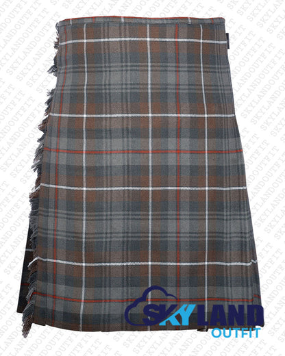 Mackenzie Weathered Tartan 8 Yard Kilt Traditional Scottish Kilt image 0