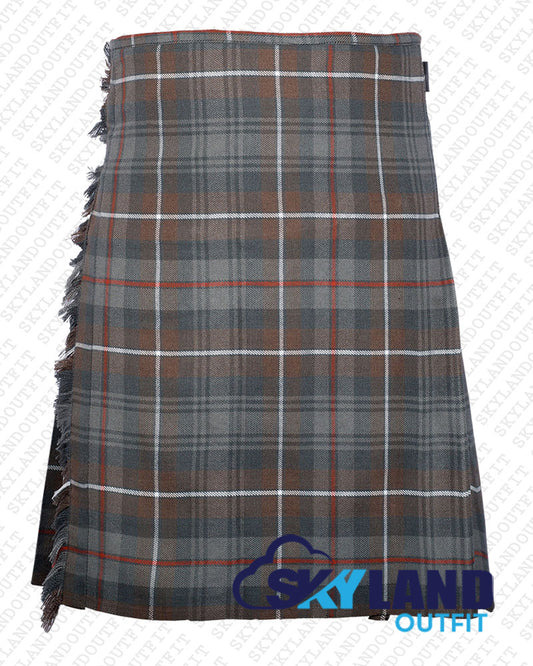 Mackenzie Weathered Tartan 8 Yard Kilt Traditional Scottish Kilt image 0