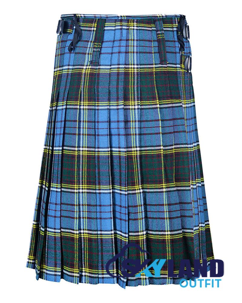 Anderson Tartan 8 Yard Kilt for Men Traditional Tartan Scottish Kilt image 3