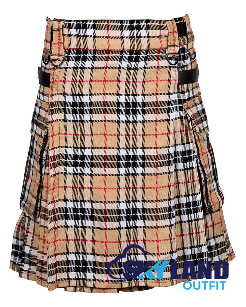Campbell Thompson Tartan Kilt Modern Utility Kilts image 0