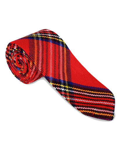 Royal Stewart Tartan NeckTie Scottish Clan NeckTies image 0