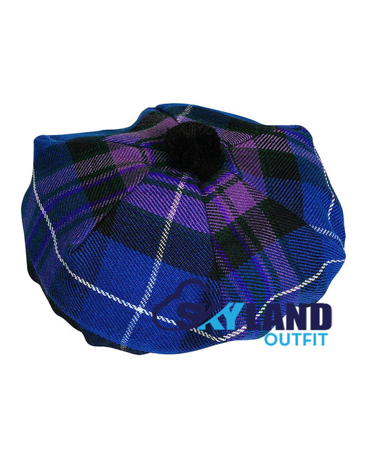 Pride of Scotland Tartan Tam o' Shanter Scottish Flat Bonnet image 1