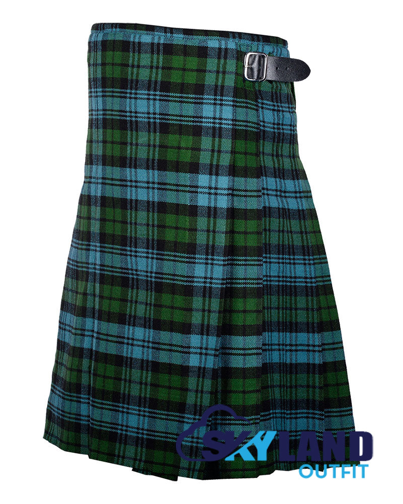 Campbell Ancient 8 Yard Kilt for Men Traditional Scottish Kilt image 2