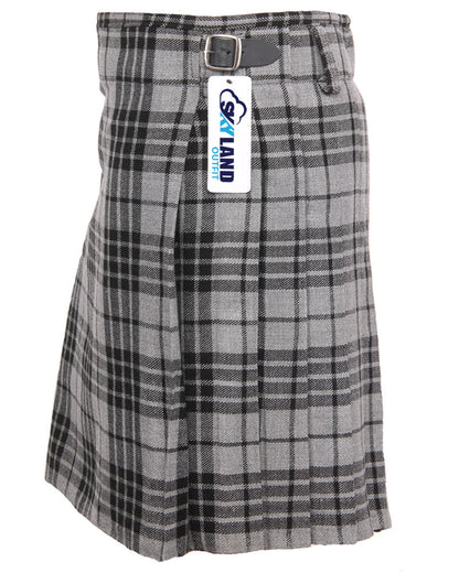 Grey Watch Tartan 5 Yard Casual & Party Wear Scottish Kilt
