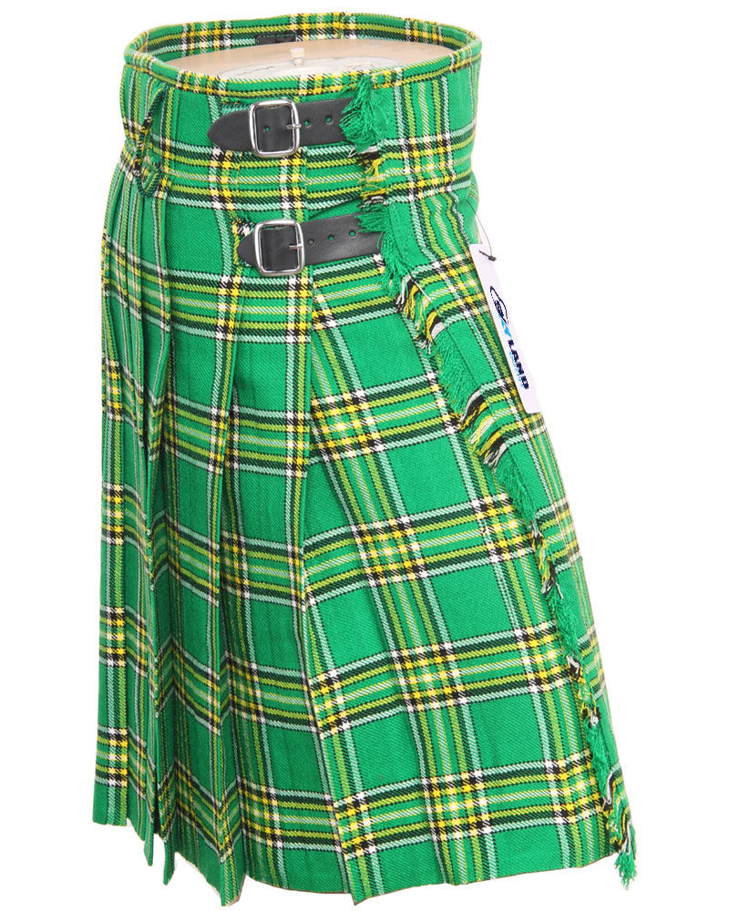 Irish Heritage Tartan 5 Yard Casual & Party Wear Scottish Kilt