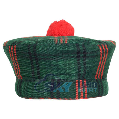 Ross Hunting Tartan Balmoral Hat – Scottish Highlander Kilt Cap