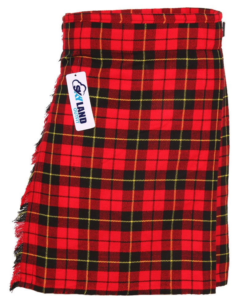 Wallace Tartan 5 Yard Casual & Party Wear Scottish Kilt
