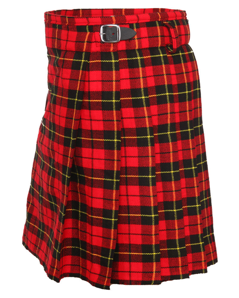 Wallace Tartan 5 Yard Casual & Party Wear Scottish Kilt