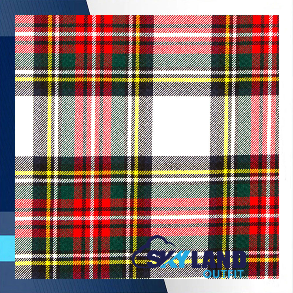 Dress Stewart Tartan Fabric By the Yard