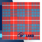 Hamilton Red Tartan Fabric By the Yard