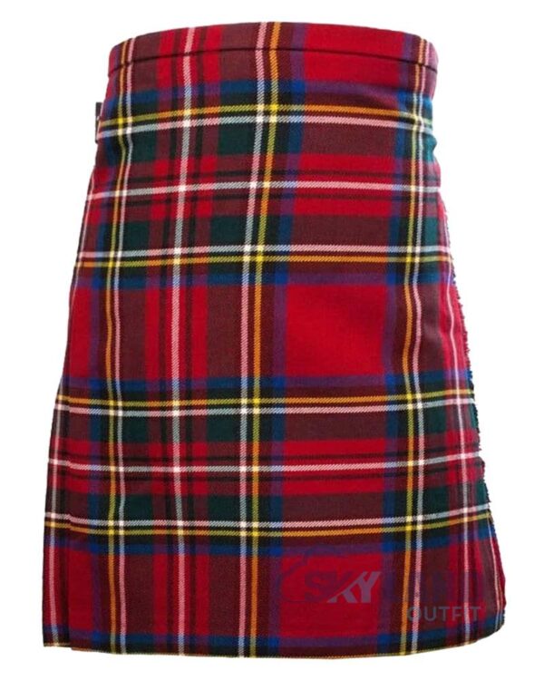 Royal Stewart Modern Tartan 8 Yard Kilt