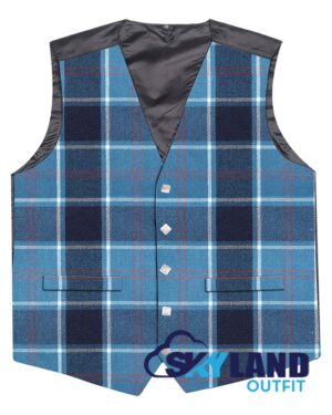US Navy Tartan Waistcoat