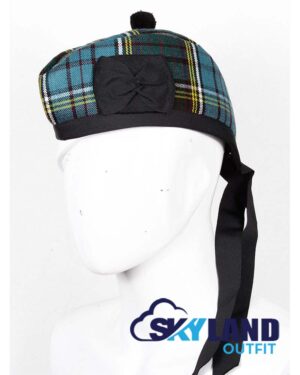 Anderson Tartan Glengarry Hat Scottish Highlander Accessory