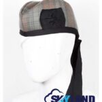 Weathered Black Watch Glengarry Hat Traditional Scottish Cap