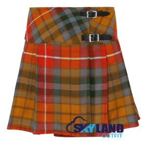 Buchanan Ancient Tartan Mini Kilt Girls Modern Kilt Skirt