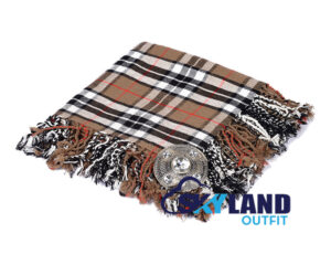 Campbell Thompson Tartan Kilt Fly Plaid