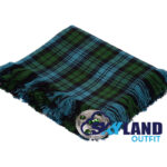 Campbell Ancient Tartan Kilt Fly Plaid
