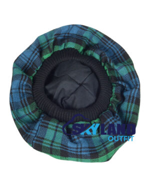 Campbell Ancient Tartan Tam o' Shanter Scottish Flat Bonnet - Image 4