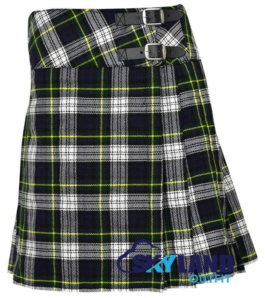 Dress Gordon Tartan Mini Billie Kilt Girls Modern Kilt Skirt