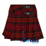 MacDonald Tartan Mini Billie Kilt Girls Modern Kilt Skirt