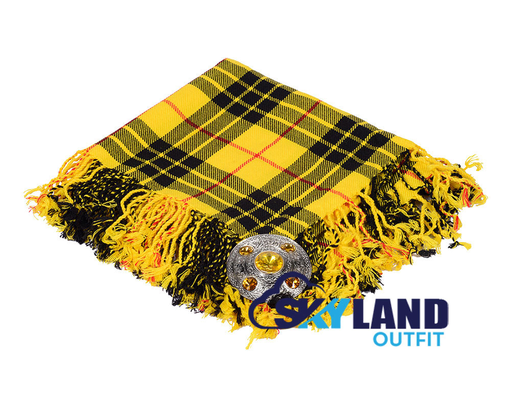Macleod of Lewis Tartan Kilt Fly Plaid