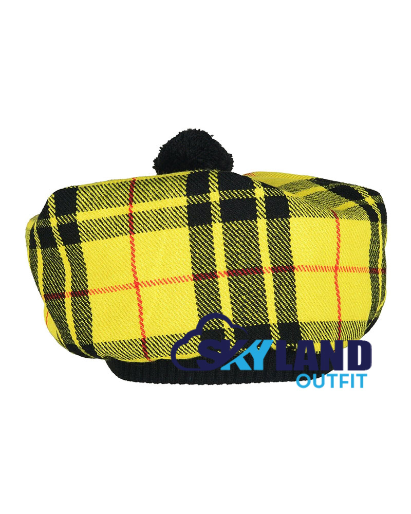 Tammy Hat Flat Bonnet Macleod of Lewis Tartan