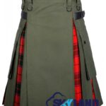 Hybrid Utility Kilts – Oliver Green & Scottish Rose Tartan Kilt