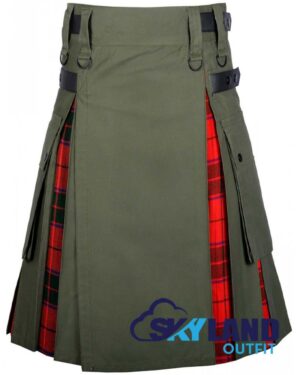Hybrid Utility Kilts – Oliver Green & Scottish Rose Tartan Kilt