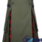 Hybrid Utility Kilts – Oliver Green & Wallace Tartan Kilt
