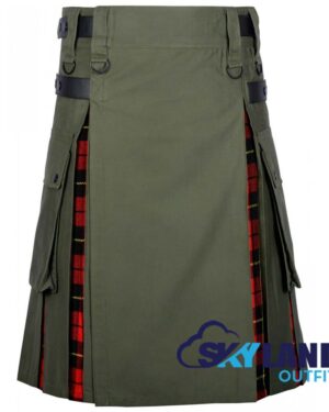 Hybrid Utility Kilts – Oliver Green & Wallace Tartan Kilt