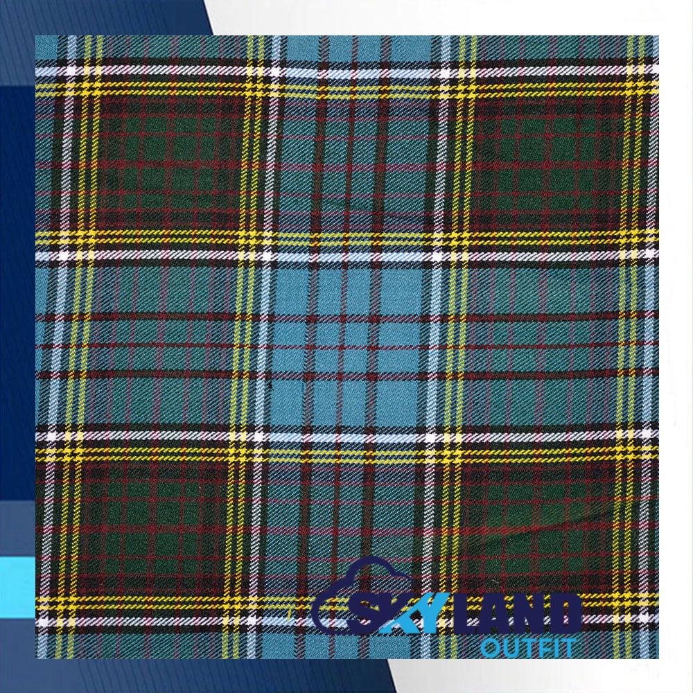 Anderson-Modern-Tartan.jpg Anderson Tartan Homespun Fabric for Sale | Scottish Wool by Yard - Image 1