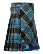 Anderson Tartan Traditional 8-Yard Scottish Kilt with Bias Cut - Image 2