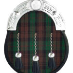 Brown Watch Dress Sporran | Scottish Full Dress Leather