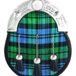 Campbell Ancient Dress Sporran | Full Dress Leather