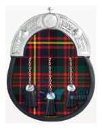 Cameron Tartan Dress Sporran | Scottish Full Dress Leather