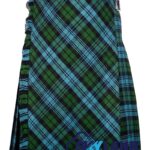 Campbell Ancient Tartan Traditional 8-Yard Kilt with Bias Cut