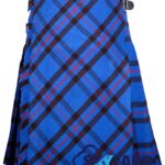 Elliot Modern Tartan Traditional 8-Yard Kilt with Bias Cut