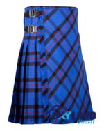 Elliot Modern Tartan Traditional 8-Yard Kilt with Bias Cut - Image 2