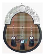 Fraser Weathered Dress Sporran | Full Dress Leather