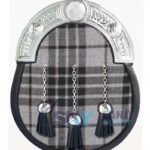 Grey Watch Dress Sporran | Scottish Full Dress Leather