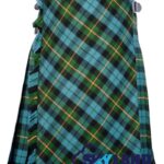 Gunn Ancient Tartan Traditional 8-Yard Kilt with Bias Cut
