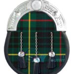 Hunting Stewart Dress Sporran | Full Dress Leather