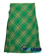 Irish Heritage Tartan Traditional 8-Yard Kilt with Bias Cut