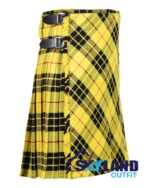 MacLeod of Lewis Tartan Traditional 8-Yard Kilt with Bias Cut - Image 2
